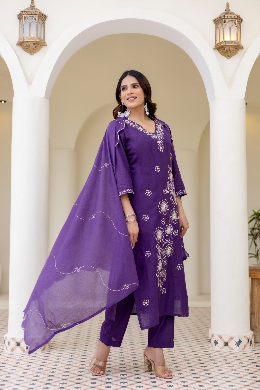 Straight Kurti Pant Dupatta