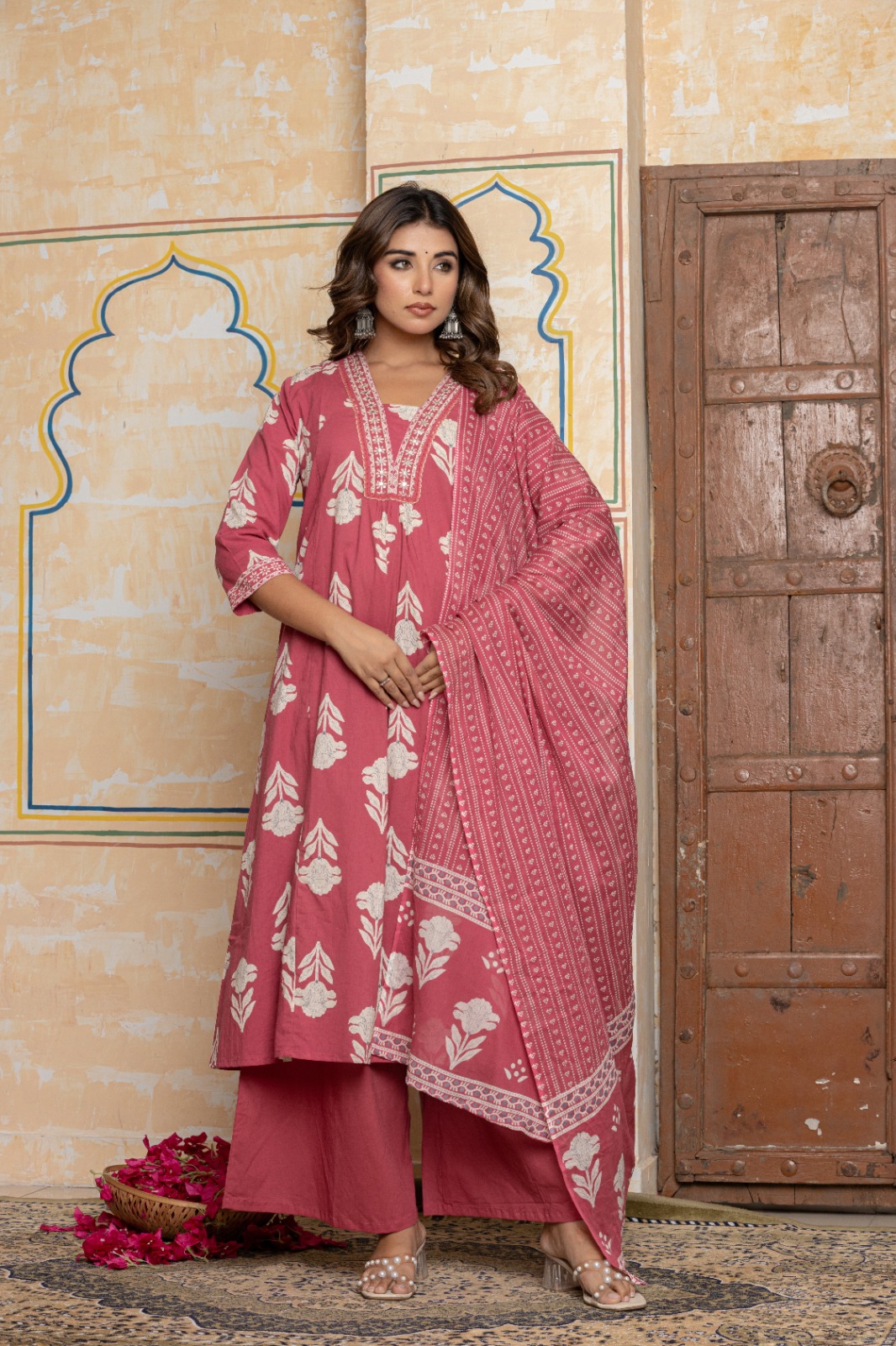 Straight Kurti Pant Dupatta