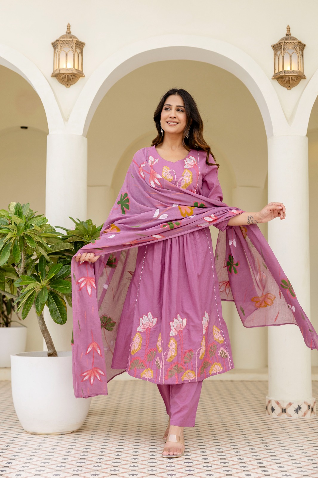 Straight Kurti Pant Dupatta